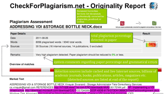 submit paper to check for plagiarism free